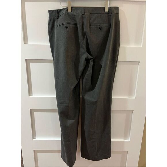 Express editor black straight leg pants size 14 tall - Picture 3 of 14
